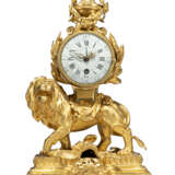 A LOUIS XVI ORMOLU TIMEPIECE MANTEL CLOCK - Foto 1