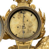 A LOUIS XVI ORMOLU TIMEPIECE MANTEL CLOCK - Foto 7