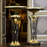 A PAIR OF DIRECTOIRE ORMOLU AND PATINATED-BRONZE TAZZE - фото 11