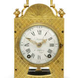 A LOUIS XVI ORMOLU STRIKING TRAVEL CLOCK - фото 1