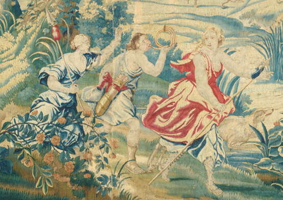 A FLEMISH MYTHOLOGICAL TAPESTRY - Foto 6