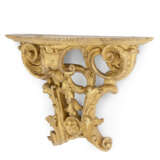 A MATCHED PAIR OF REGENCE GILTWOOD BRACKETS - Foto 3