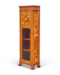 A LATE LOUIS XV TULIPWOOD, SYCAMORE, EBONY AND FRUITWOOD PETIT SECRETAIRE