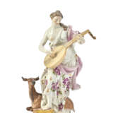 A SET OF FOUR ORMOLU-MOUNTED MEISSEN PORCELAIN ALLEGORICAL FIGURES - Foto 7