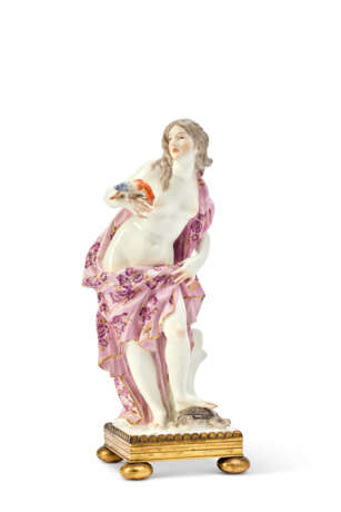 A SET OF FOUR ORMOLU-MOUNTED MEISSEN PORCELAIN ALLEGORICAL FIGURES - Foto 9