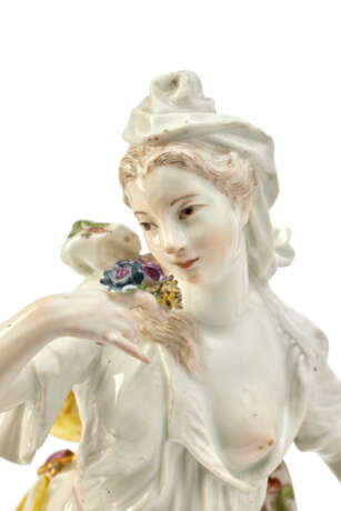 A SET OF FOUR ORMOLU-MOUNTED MEISSEN PORCELAIN ALLEGORICAL FIGURES - photo 10