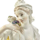 A SET OF FOUR ORMOLU-MOUNTED MEISSEN PORCELAIN ALLEGORICAL FIGURES - photo 10