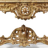 A LOUIS XV GILTWOOD CONSOLE TABLE - фото 5