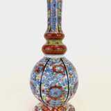 Balustervase mit Asiatika-Dekor: Meissen Porzellan, um 1750, sehr gut. - Foto 4