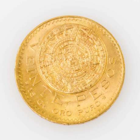 Mexiko/GOLD - 20 Pesos 1959, - photo 1