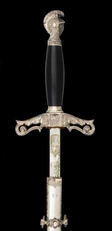 Freimaurer-Schwert mit Scheide, USA um 1900. - Foto 2