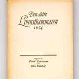 Den Äldre Livrustkammaren 1654 - Originalausgabe von 1930. - photo 1