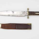Bowie-Messer mit Scheide von J.Rogers & Sons in Sheffield Großbritannien um 1860. - фото 4
