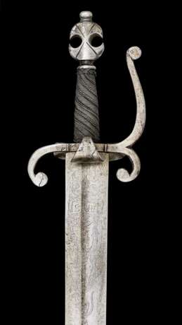 Fußknechtsschwert im Stil des späten 16. Jahrhundert. - photo 3
