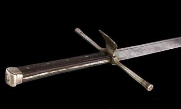 Grosses Messer, vermutlich Süddeutschland oder Österreich Anfang 16. Jahrhundert.