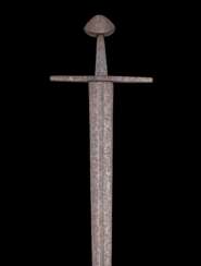 Ritterliches Schwert, deutsch spätes 12. Jahrhundert.