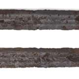 Wurmbunte Klinge eines ritterlichen Schwertes, vermutlich fränkisch 9. - Foto 3
