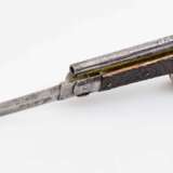 Kombinationswaffe - Taschenmesser-Perkussionspistole um 1870. - photo 2