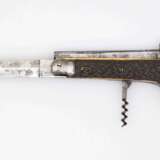 Kombinationswaffe - Taschenmesser-Perkussionspistole um 1870. - Foto 3