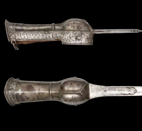 Pata Schwert, Südindien 18. Jahrhundert. - фото 1