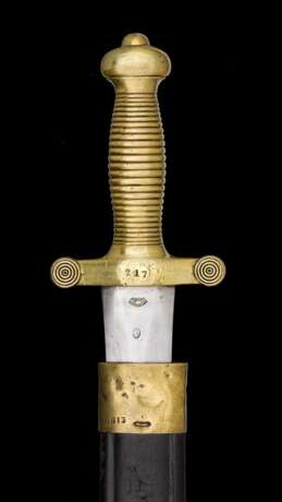 Faschinenmesser der französischen Infanterie M 1831 mit Scheide. - Foto 1