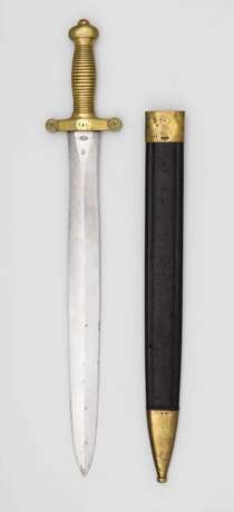 Faschinenmesser der französischen Infanterie M 1831 mit Scheide. - фото 3