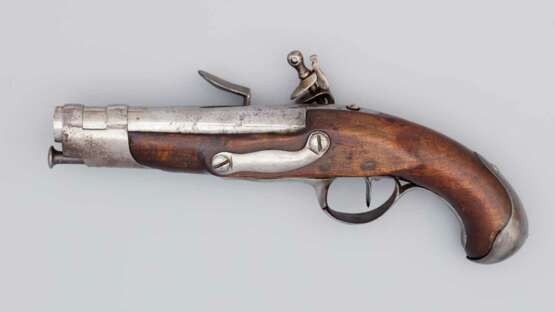 Französische Gendarmerie Marechaussee-Pistole M 1770. - фото 2