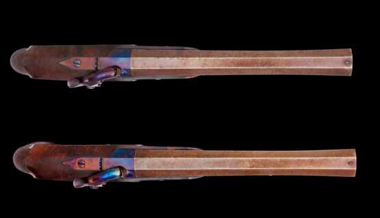 Französische Offizierspistole M 1833 1. Modell - ein Paar mit zwei Pistolen. - фото 4