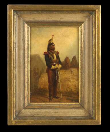 Gemälde eines französischen Kürassiers um 1865. - photo 1
