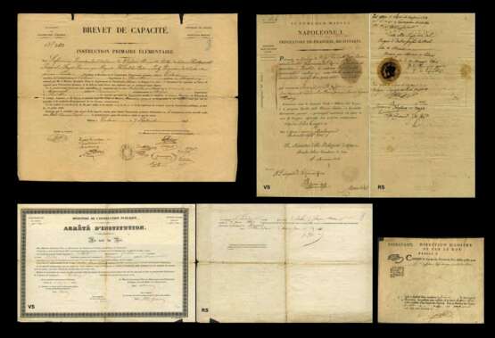 Konvolut von Dokumenten aus der Zeit 1761 bis 1841. - photo 1