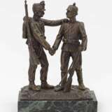 Bronze-Gruppe der deutsch-österreichischen Waffenbrüder im Ersten Weltkrieg. - photo 1