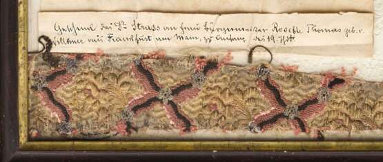 Fragment des Krönungsornat von Kaiser Joseph II. aus dem Jahr 1765. - Foto 2