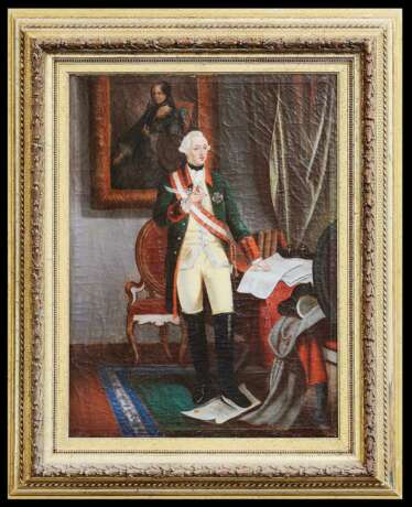 Gemälde mit Portrait von Kaiser Joseph II. um 1780. - photo 1