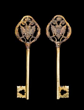 Kammerherrenschlüssel aus der Regierungszeit Kaiser Joseph II.. - Foto 1