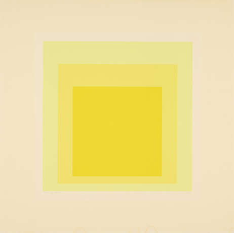 Josef Albers. EK Ig (From: Homage to the Square: Edition Keller) - photo 1