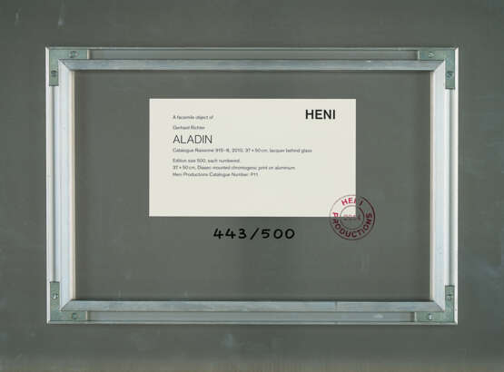Gerhard Richter. ALADIN (P11) - photo 2