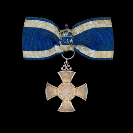 Bayern, Verdienstkreuz für freiwillige Krankenpflege mit Krone und Spange 1914. - фото 2
