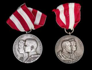Sachsen-Coburg und Gotha, Zwei Medaillen.