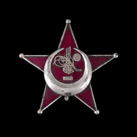 Weltkrieg, Osmanische Kriegs-Medaille - Eiserner Halbmond. - photo 1