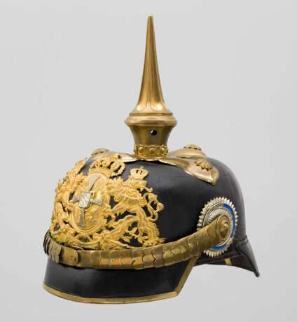 Bayern, Helm für Reserve-Offiziere der Infanterie um 1900. - photo 1