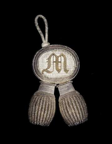 Bayern, Portepee zum Kammerherrn-Schlüssel aus der Regierungszeit von König Maximilian II. - Foto 1