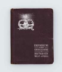 Kaiserreich, Offizielles Postkartenalbum zum Einsatz Deutsch-Süd-West-Afrika.