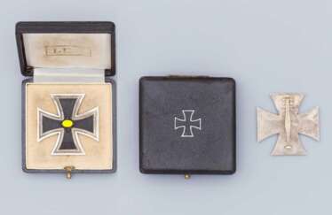 Eisernes Kreuz 1. Klasse 1939 im Etui.