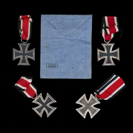 Eisernes Kreuz 2. Klasse 1939 - vier Exemplare und ein Verleihungstütchen. - фото 2