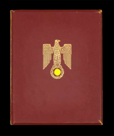 Große Verleihungsmappe zum Ritterkreuz des Eisernen Kreuzes 1939 an Hauptmann Buchler. - фото 2