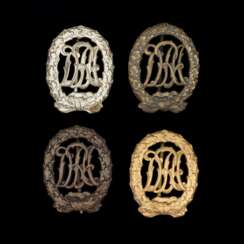 Reichssportabzeichen 1. Modell DRA in Gold