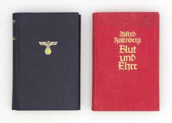 Adolf Hitler - Mein Kampf und Alfred Rosenberg Blut und Ehre.