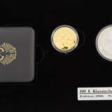 BRD/GOLD - 100 Euro 2006 D Weimar, in limitierter Geschenkbox mit Gedenkmedaille, - Foto 1