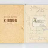 Buch: Kolonnen - Siegeszug durch Abessinien mit Autografen Gauleiter Albert Forster. - photo 1