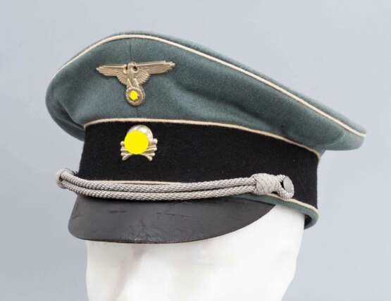 Waffen-SS, Schirmmütze für Offiziere der Infanterie. - фото 1